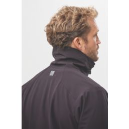 Snickers 1205 Soft Shell Jacket Black Small 36" Chest