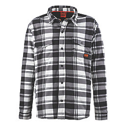 Scruffs  Padded Checked Shirt Black / White / Grey Large 44" Chest