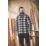 Scruffs  Padded Checked Shirt Black/White/Grey Large 44" Chest