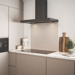 Splashback  Pale Beige Self-Adhesive Kitchen Splashback 900mm x 750mm x 6mm