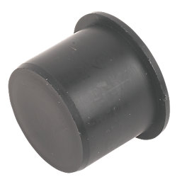 FloPlast Push-Fit Socket Plug Black 32mm