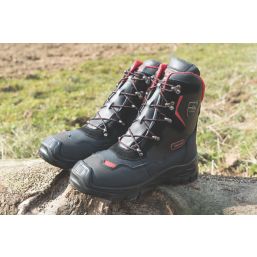 Oregon Yukon    Safety Chainsaw Boots Black Size 8