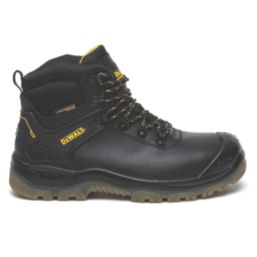 DEWALT Newark Size 10  Black Waterproof Steel Toe Cap Safety Boots