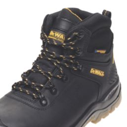 DEWALT Newark Size 10  Black Waterproof Steel Toe Cap Safety Boots