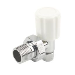 8mm x 1/2"  Angled  Manual Radiator