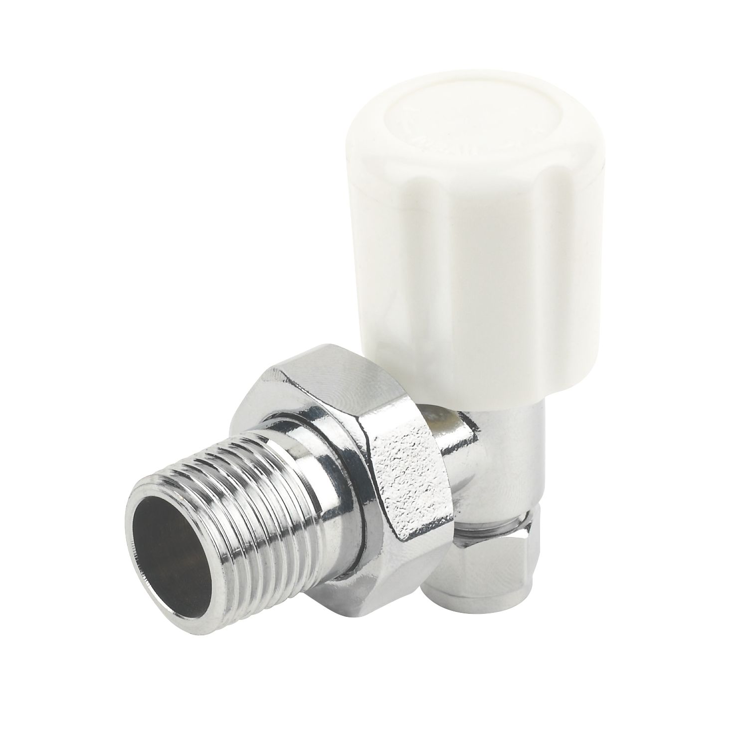 8mm x 1/2" Angled Manual Radiator (60378)