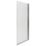 Semi-Framed Chrome Bath Screen Reversible 800mm x 1500mm