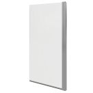 Semi-Framed Chrome Bath Screen Reversible 800mm x 1500mm