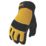 DEWALT Performance 3-Finger Framer Gloves Black / Yellow Medium