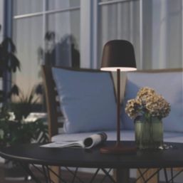 Eglo Mannera Rechargeable Battery LED Table Lamp Auburn 2.2W 200lm