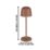 Eglo Mannera Rechargeable Battery LED Table Lamp Auburn 2.2W 200lm