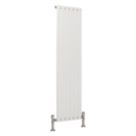 Reina Harley Single 1600mm x 420mm 2438BTU White Vertical Designer Radiator