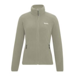 Regatta Floreo IV Full Zip Womens Fleece Parchment Size 18