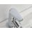 Bristan Orta Chrome-Plated 125mm Deck Mounted Lever 2 Tap Holes Bath Pillar Tap