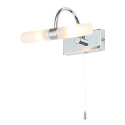 Spa Corvus Bathroom Wall Light Chrome