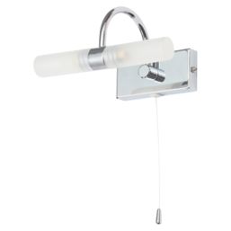 Spa Corvus Bathroom Wall Light Chrome