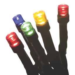 200 LED Indoor & Outdoor Multi Colour String Christmas Lights