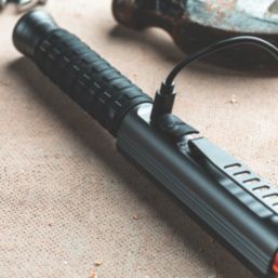 Nebo Big Larry Pro+ Rechargeable LED Flashlight Storm Grey 600lm