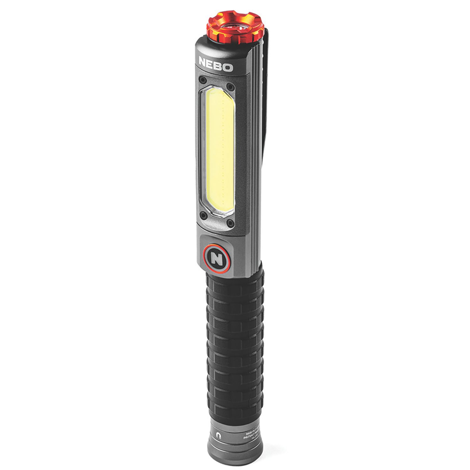 Nebo Big Larry Pro+ Rechargeable LED Flashlight Storm Grey 600lm (603PU)