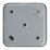 Contactum  13A Unswitched Metal Clad Fused Spur   with White Inserts
