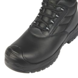 Apache Hamilton Size 16  Black Water-Resistant  Safety Boots