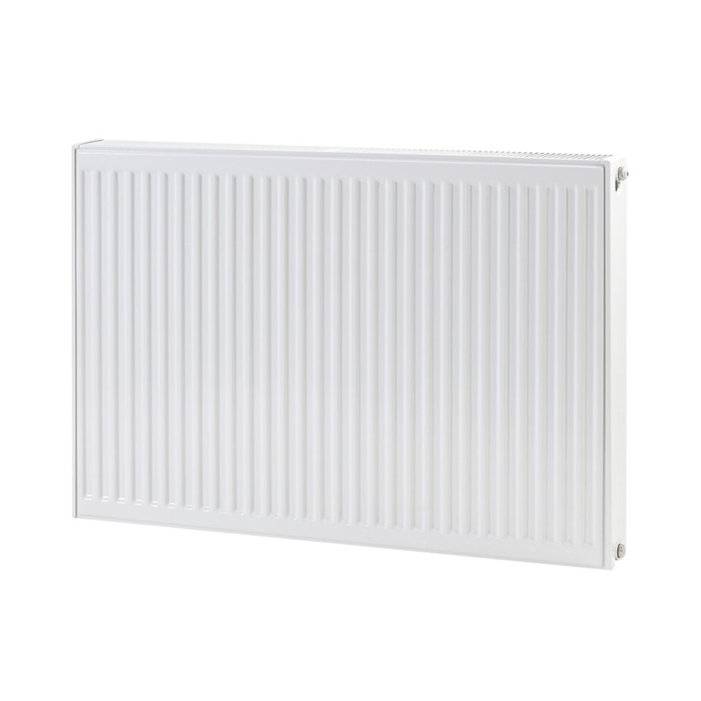 Flomasta  Type 22 Double-Panel Double Convector Radiator 700mm x 900mm White 5932BTU