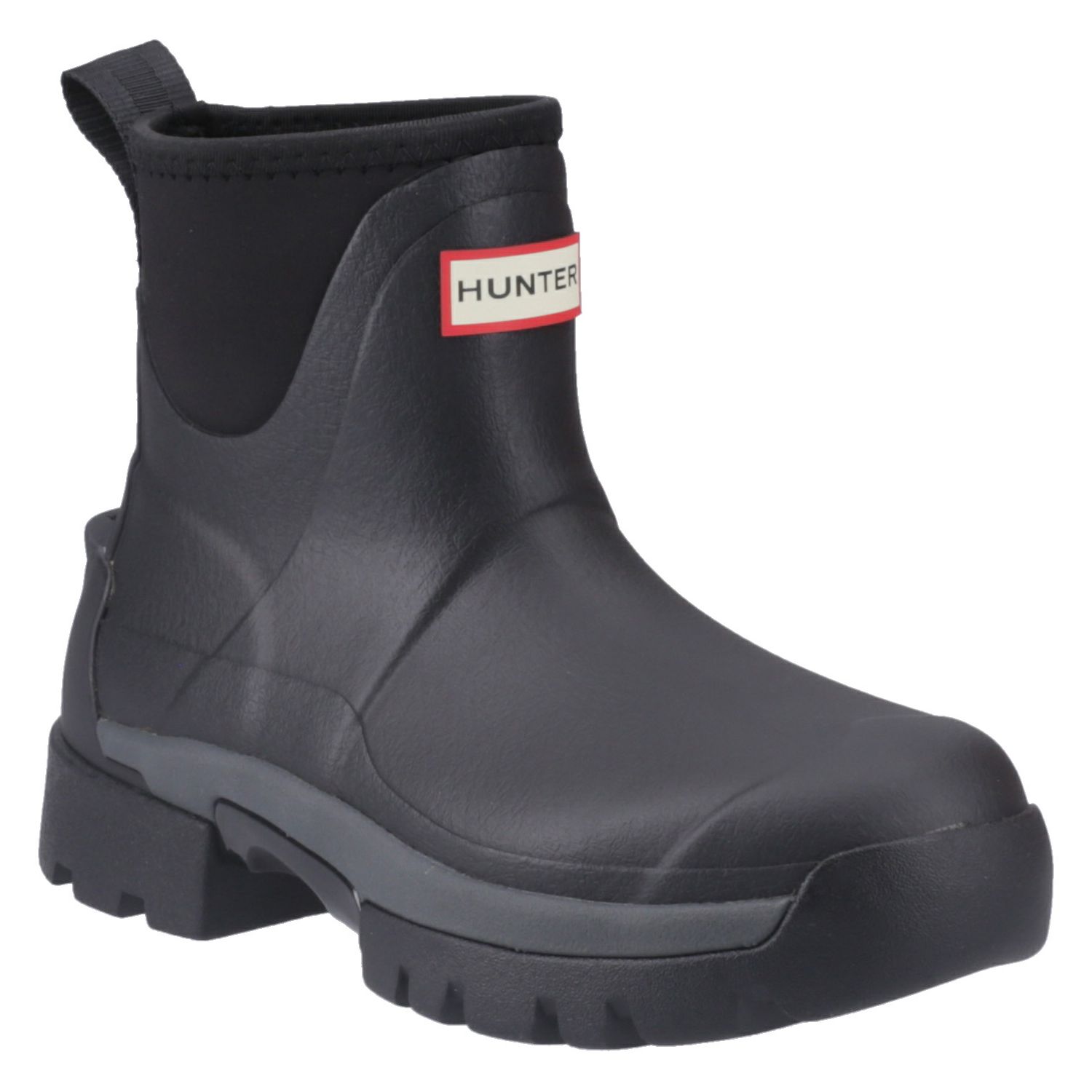 Hunter Balmoral Chelsea Size 3 Womens Black Waterproof Non Safety Dealer Boots (603XN)