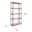 RB Boss  5-Tier Metal Garage Shelving Unit 900mm x 400mm x 1800mm