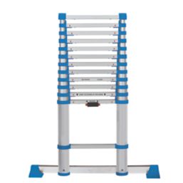 Mac Allister  Aluminium Telescopic Ladder 3.8m