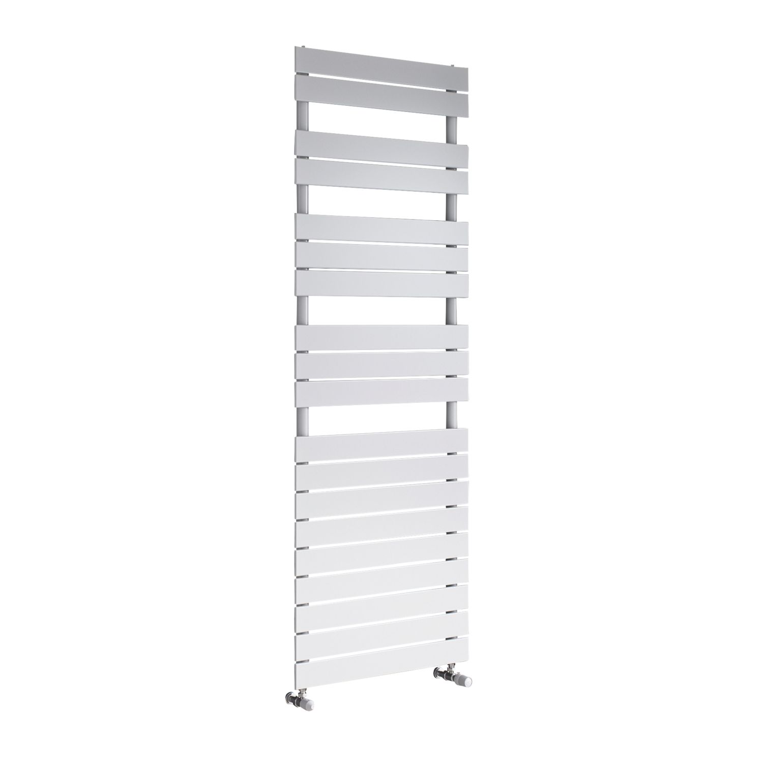 Ximax 970mm x 500mm 1773BTU White Flat Designer Towel Radiator (6043V)