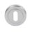 Smith & Locke  Standard Escutcheon (Single) Satin Chrome 50mm