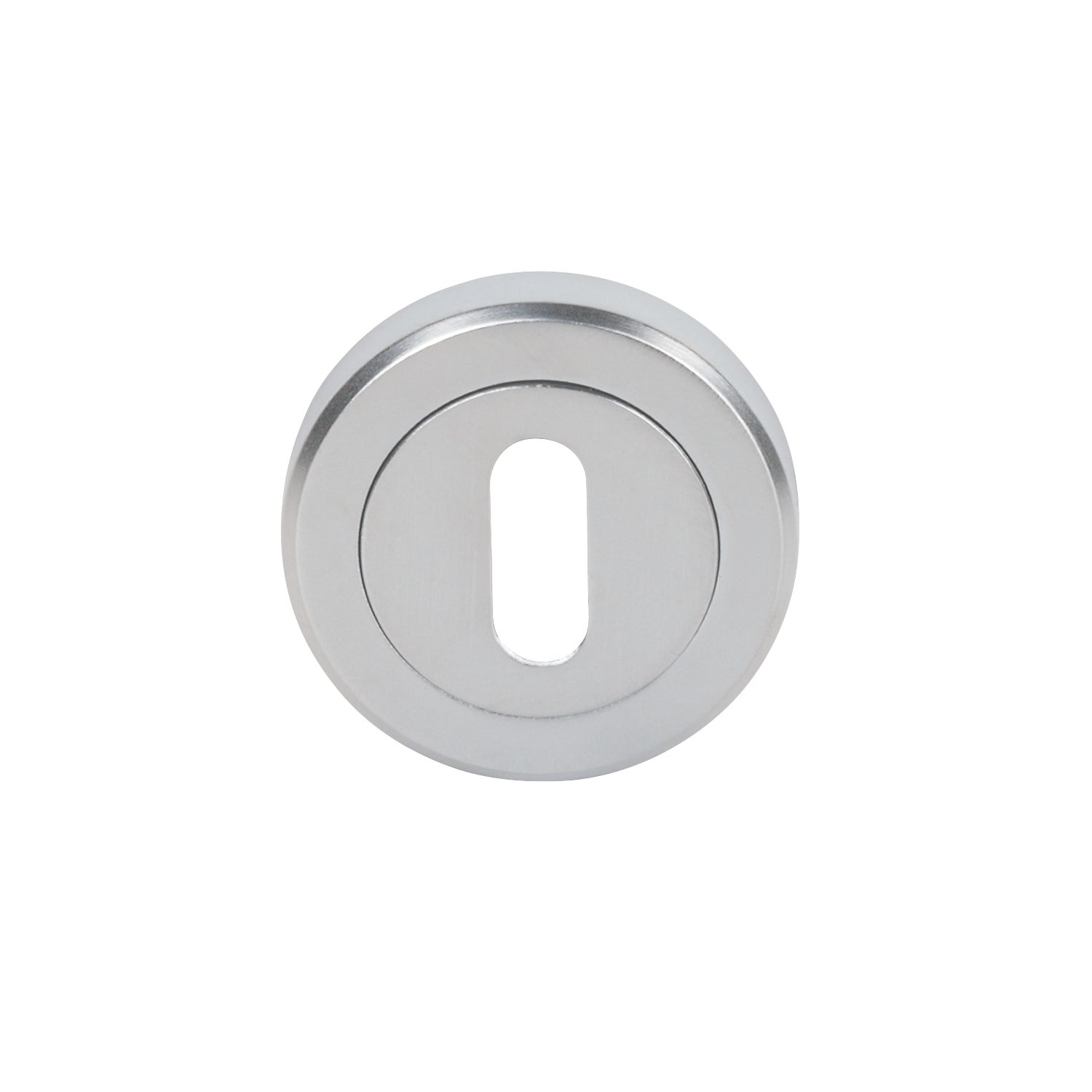 Smith & Locke Standard Escutcheon (Single) Satin Chrome 50mm (6044H)