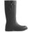 Hunter Field Downpour Adjustable Size 7 Womens Black Non Safety Wellies