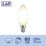 LAP  E14 Candle LED Light Bulb Milky 470lm 2.9W 4 Pack