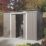 Rowlinson Trentvale 8' x 3'6" (Nominal) Pent Metal Shed Light Grey