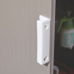 Rowlinson Trentvale 8' x 3'6" (Nominal) Pent Metal Shed Light Grey