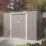 Rowlinson Trentvale 8' x 3'6" (Nominal) Pent Metal Shed Light Grey