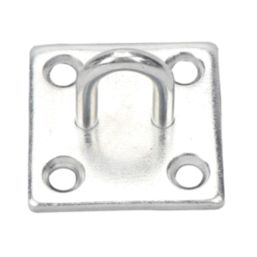 Smith & Locke Steel Staple on Plate 50mm x 50mm 2 Pack