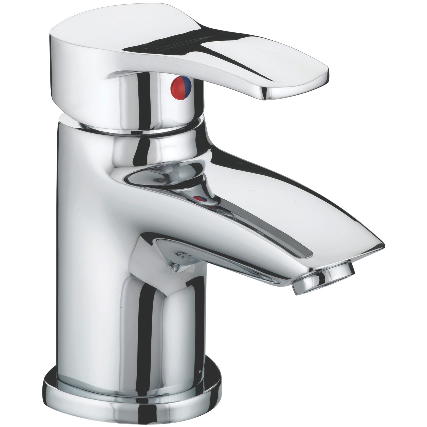 Bristan Capri Basin Mono Mixer Tap with Pop-Up Waste Chrome (604GF)