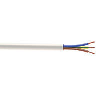 Time 3093Y White 3-Core 2.5mm² Flexible Cable 50m Drum