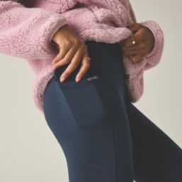 Regatta Outdoor Comfort Contour Womens Leggings Navy Size 18