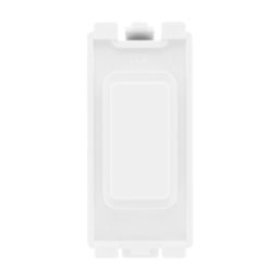 British General Nexus 800 Grid 1-Module Grid Blanking Plate White