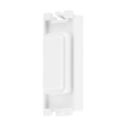 British General Nexus 800 Grid 1-Module Grid Blanking Plate White