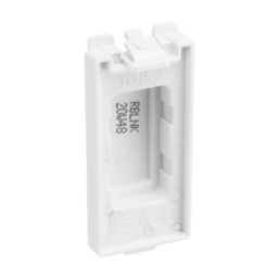 British General Nexus 800 Grid 1-Module Grid Blanking Plate White