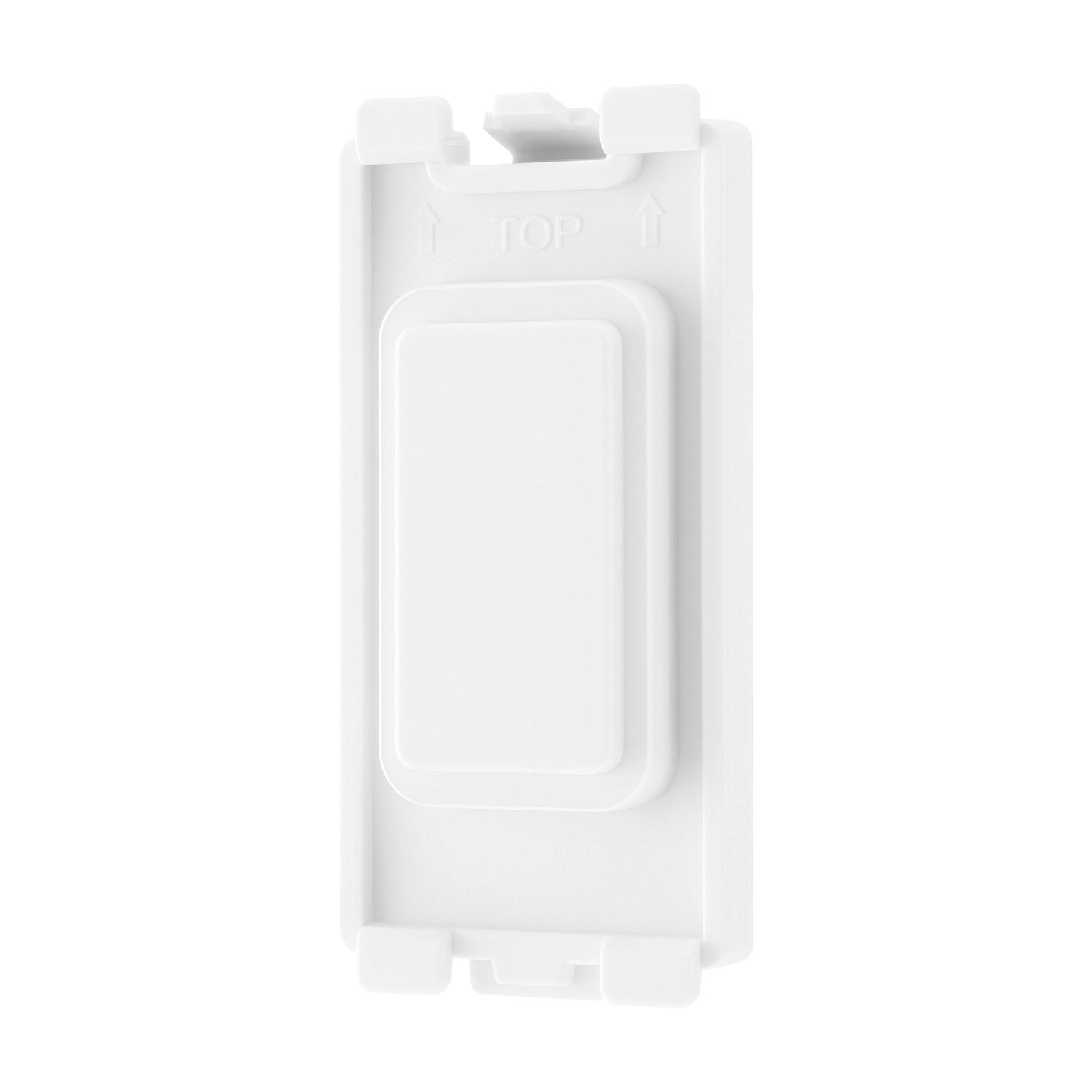 British General Nexus 800 Grid 1-Module Grid Blanking Plate White (604PY)