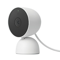 Google Nest GA01998-GB 12V Power Supply White Wired 1080p Indoor Round Smart Camera