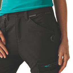 Regatta Ada Womens Stretch Holster Trousers Black Size 20 31" L