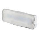 4lite  Indoor & Outdoor Maintained or Non-Maintained Emergency Rectangular LED Bulkhead White 2.5W 199lm