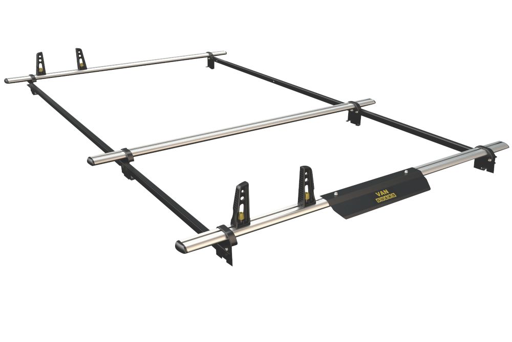 Van Guard VG182-LWB-3 Vauxhall Vivaro 2001 - 2014 ULTI Van Roof Bars 1570mm