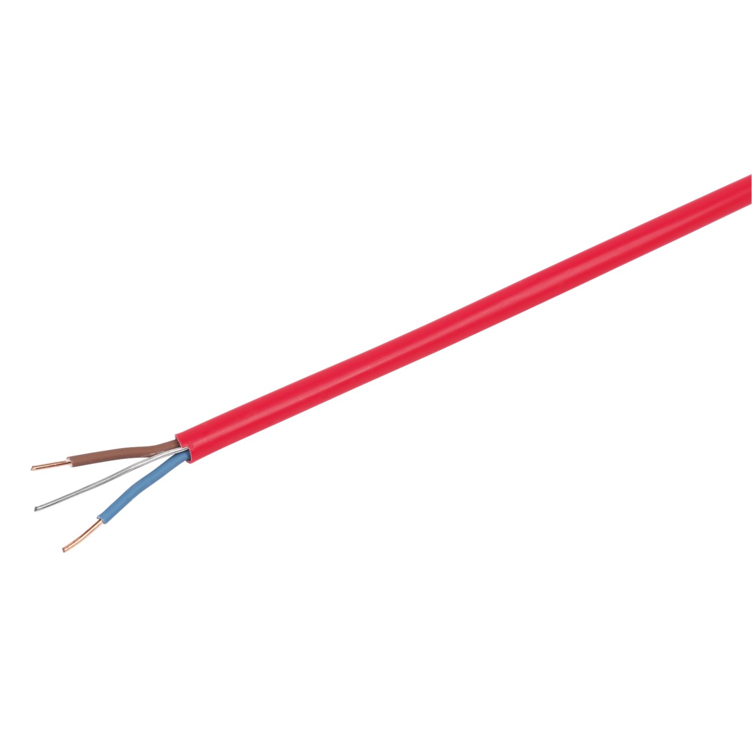 Prysmian FP200 GOLD Red 1.5mm² LSZH Fire Resistant Cable 100m Drum (60593)